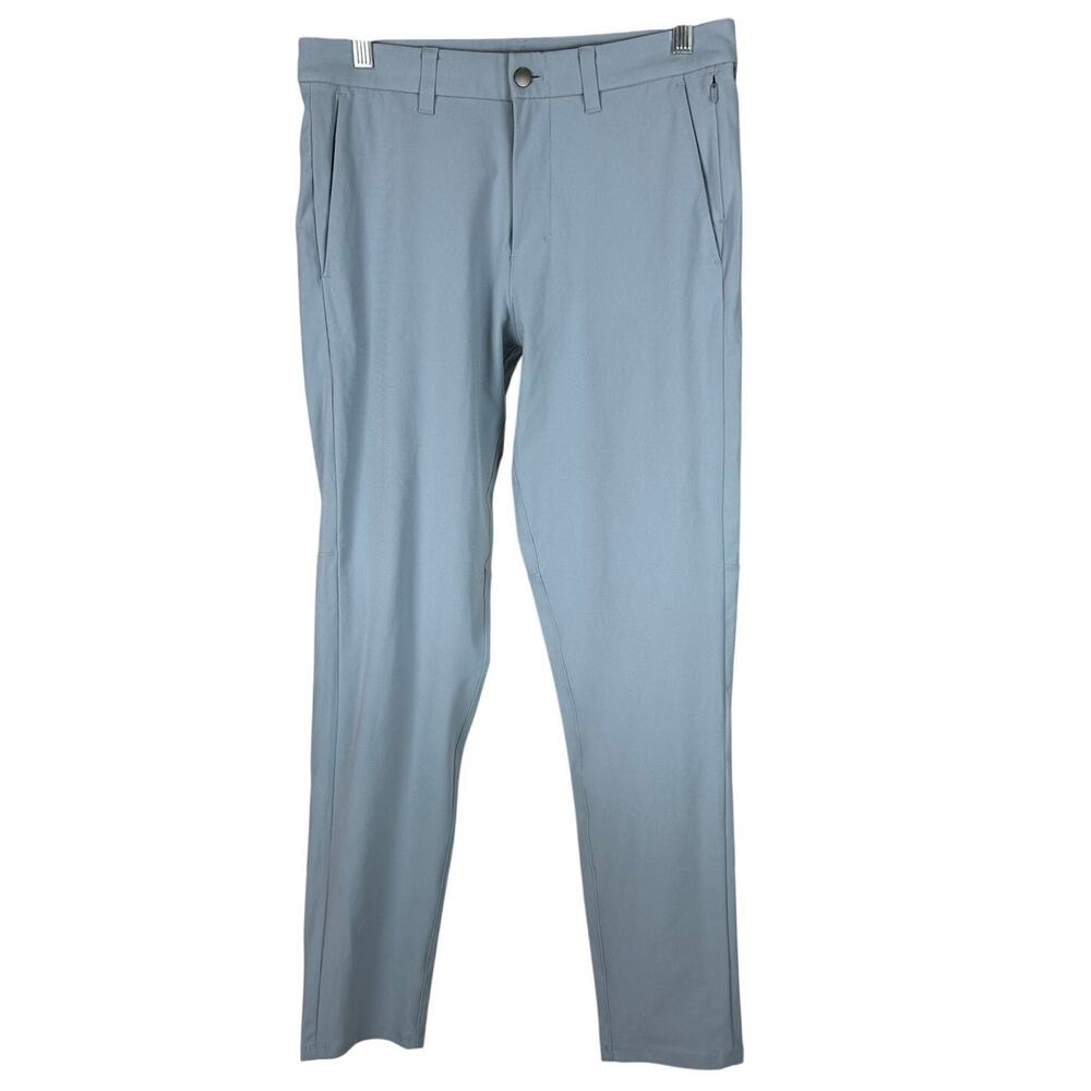 Lululemon Commission Pant Slim Warpstreme Light Blue Men's Size 31 x 31 EUC